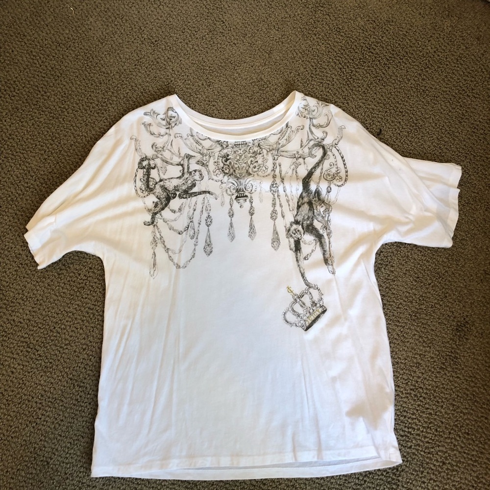 Juicy Couture Graphic tee! Small - Picture 7 of 11